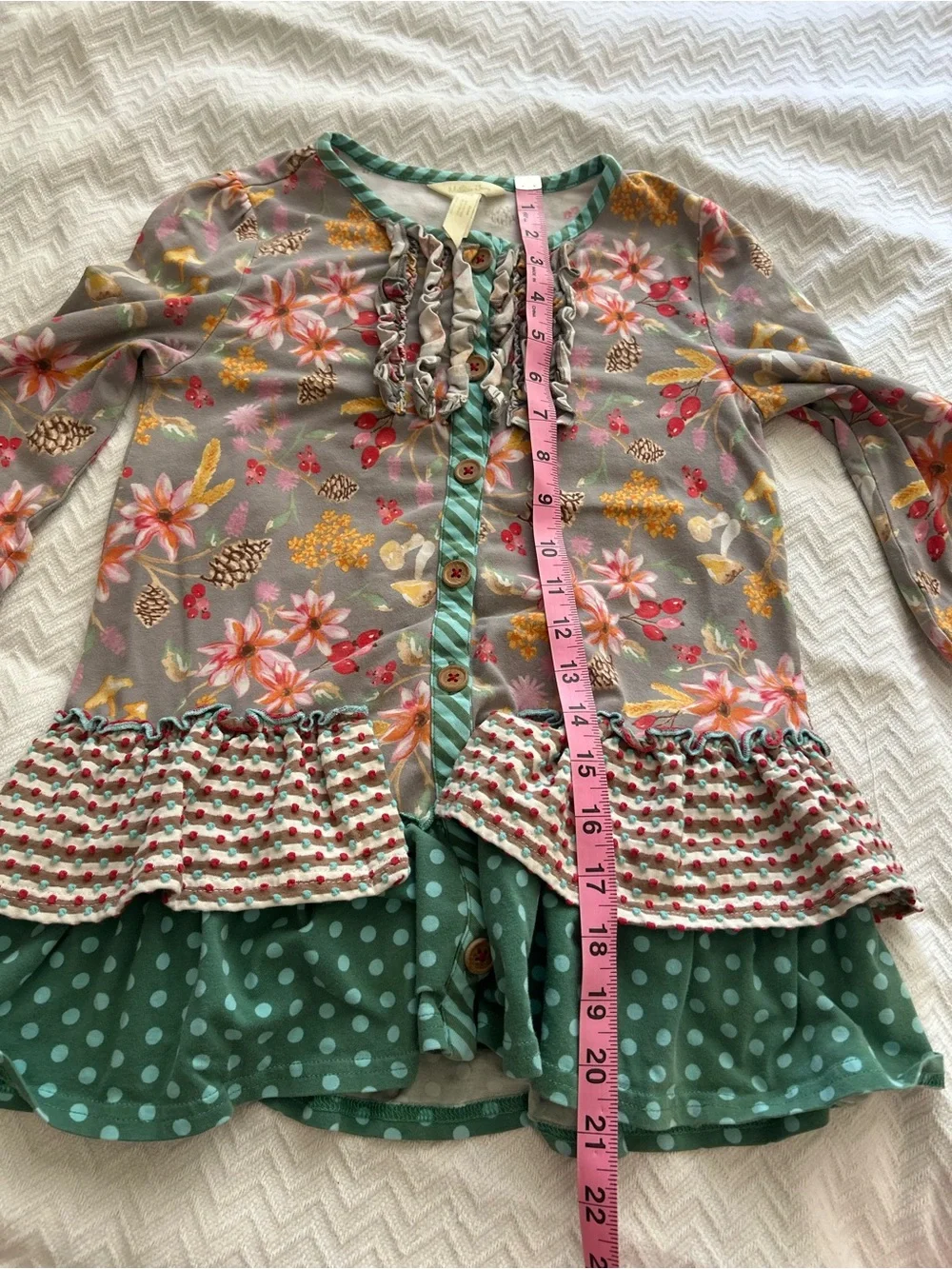 Matilda Jane Far Far Away Tunic Top Girls Size 10